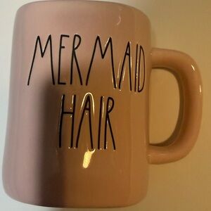 Rae Dunn Mermaid Hair Blush Mug
